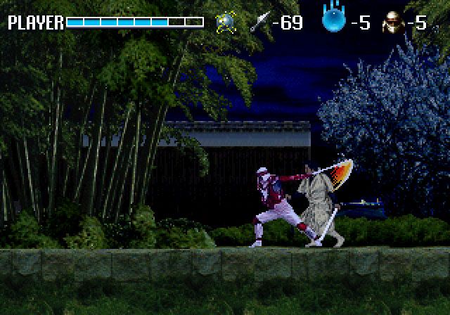 Shinobi Legions screenshot 3 for Sega Saturn